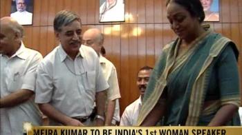 Meira Kumar set to become India's first woman Speaker