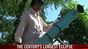 Astronomer couple waiting for solar eclipse in Assam