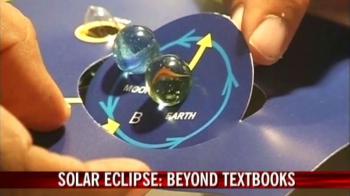 Solar eclipse: Beyond textbooks