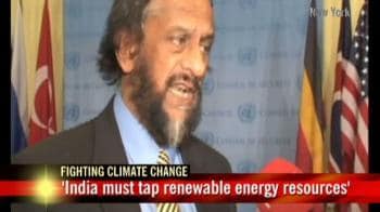 Video : India must tap renewable energy resources: Pachauri
