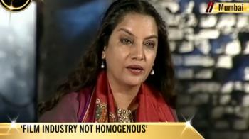 Video : Shabana Azmi on SRK vs Sena: Bollywood is an easy target