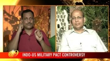 Video : Indo-US military pact controversy