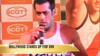 Salman backs SRK, Abhishek chips in