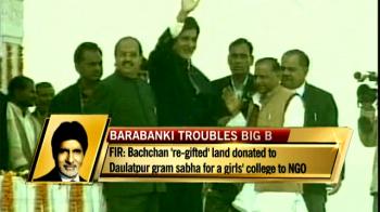 Barabanki troubles Big B again Barabanki troubles Big B again