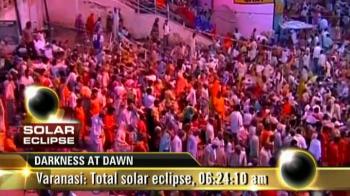 Video : Eclipse excitement grips Varanasi