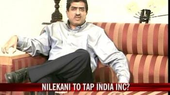 Video : Nilekani to tap India Inc?