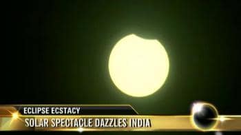 Video : Solar spectacle dazzles India