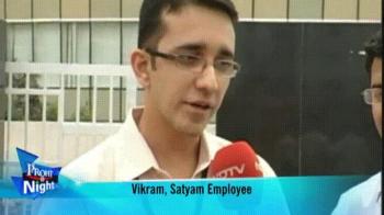 Video : Satyam employees rejoice Tech Mahindra buy