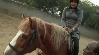 Vidya wants to ride a horse