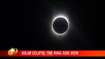 Video : Solar eclipse: The ring-side view