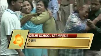 School stampede: Desolate parents at hospital