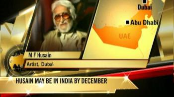 I was dreaming of being back in India: Husain