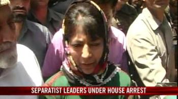 Srinagar tense for the third day