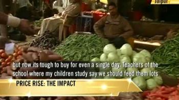 Common man hit hard with soaring food prices