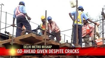 Delhi Metro mishap: Corporation was aware of cracks