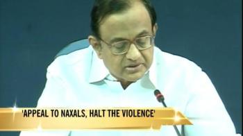 Video : Halt violence and talk: Chidambaram to Naxals