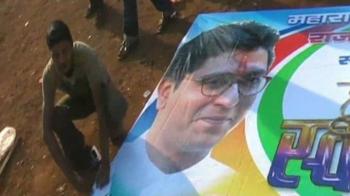 Labourers from north India working for MNS
