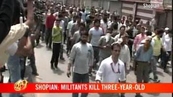 Shopian: Militants kill three-year-old