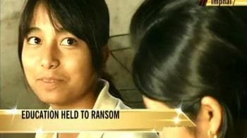 Video : Manipur schools, colleges being held hostage