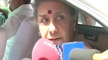Video : Modi frustrated for being questioned: Ambika Soni