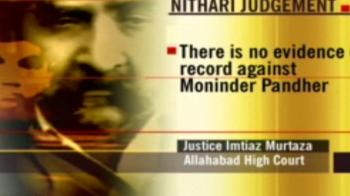 Pandher acquitted in 1 Nithari case