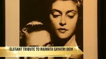 A glittering tribute to Gayatri Devi