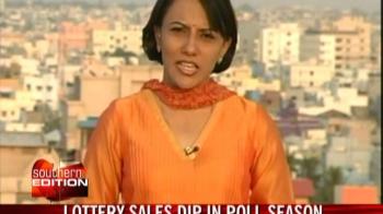 Lottery sales dip in poll season