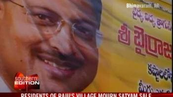 Video : Rajus villagers mourn Satyam sale