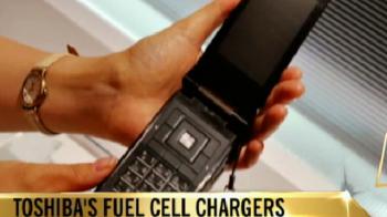 Video : Toshiba's fuel cell charger