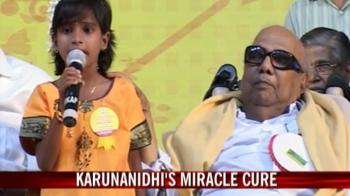 Karunanidhi's miracle cure