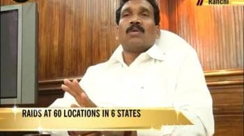 Video : Income Tax raids at Madhu Koda's residences