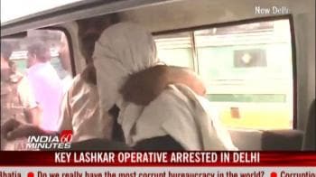 Video : Key Lashkar operative arrested in Delhi