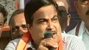 Nagpur's rousing welcome for Gadkari