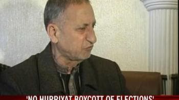Video : Hurriyat says no boycott of polls