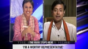 Candidate Tharoor a first-time voter