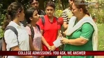Video : College admissions in Kolkata