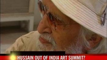 Exclusion of Hussain from Art Summit?