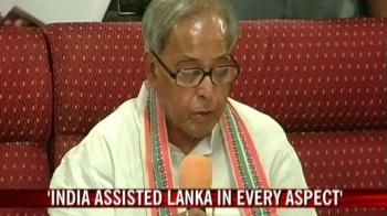 Video : India concerned about Tamil plight: Pranab