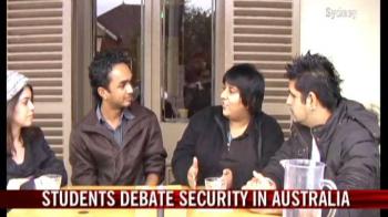 Indian students debate security in Australia