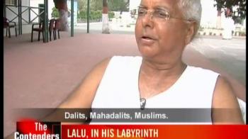 Lalu in his labyrinth