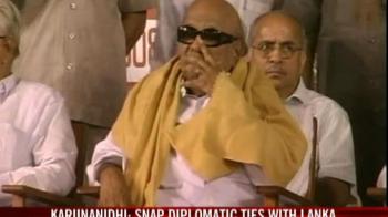 Karunanidhi: Snap diplomatic ties with Lanka