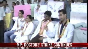 Video : Doctors' strike continues in MP
