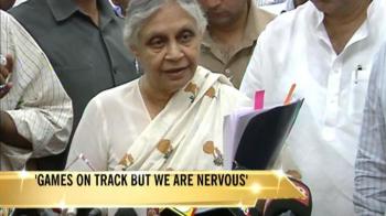 Sheila Dikshit: "Satisfied and nervous" about 2010 Games
