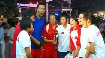 Video : Chinese women's team in Mohali