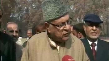 Video : Farooq fumes at Services backout