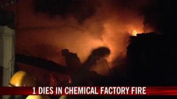 Delhi: Fire at chemical factory