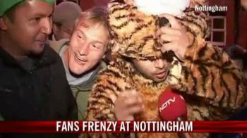 Fans frenzy at Nottingham