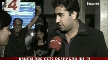 Banglore gets ready for IPL 2
