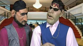 Security guard admonishes Yuvraj, Bhajji