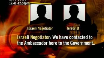 Video : Terrorists negotiate with Israel